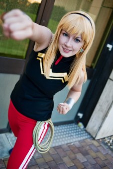 Wonder Girl, cosplayed by L-a-y-l-a, photographed by Franky-chan