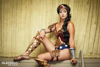 Joanna Mari Cosplay Wonder Woman mulher maravilha