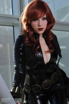 Alexia Jean Grey Viúva Negra cosplay (Black Widow)