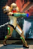 Cosplayer PixelNinja Samus Power Suit (Metroid)