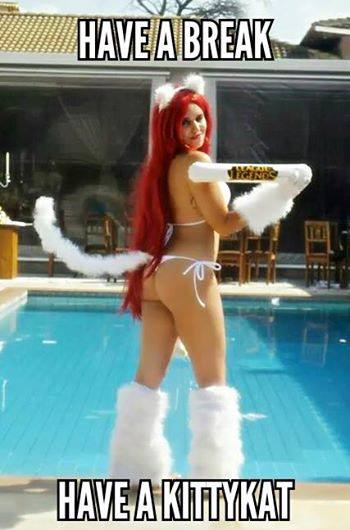 Kitty Cat Katarina cosplay league of legends Angie Starling gostosa sexy