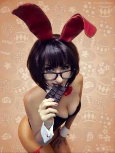 Velma cosplay bunny coelhinha gostosa Luna Gabriella
