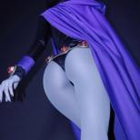 Swimsuit Succubus raven cosplay sexy (4)